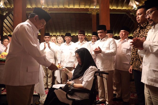 perayaan hut gerindra ke 11 di hambalang