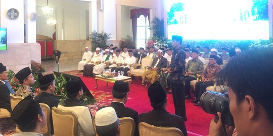 Bertemu Jokowi, Kiai dan Habib Se-Jadetabek Prihatin Maraknya Hoaks