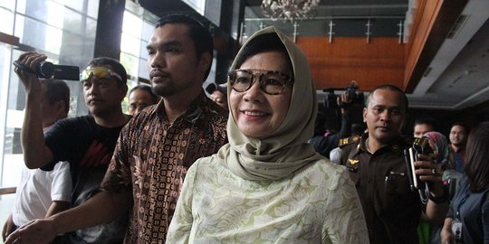 Ekspresi Karen G Agustiawan Usai Sidang Pembacaan Eksepsi