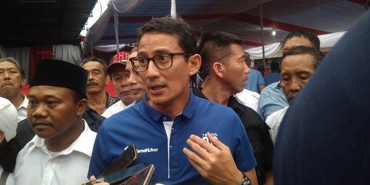 Kembali ke Solo, Sandiaga akan Bertemu 100 Profesor Muhammadiyah