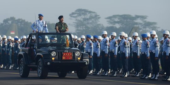 Panglima TNI Hadi Tjahjanto Pimpin Upacara Operasi Gaktib dan Yustisi 2019