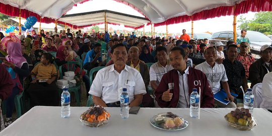 Luhut Hadiri Rembug Jaringan Nelayan Rembang Untuk Jokowi-Ma'ruf