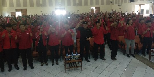 Target Menangkan Jokowi-Ma'ruf 62% di Sukabumi, PDIP Minta Kader 'Door To Door'