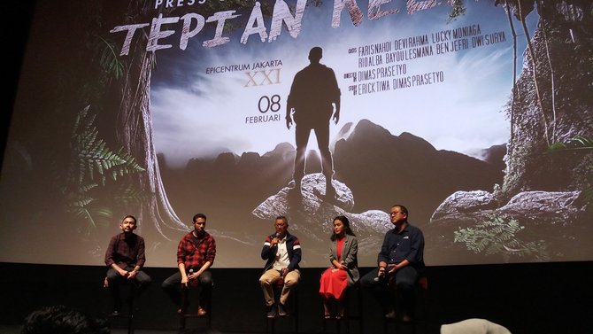 press conference film titian kelana