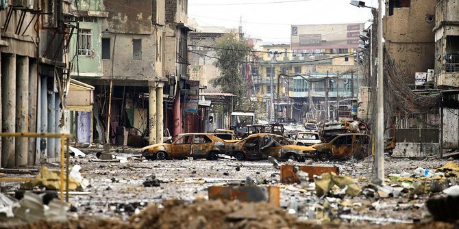 PBB: Perlu 10 Tahun untuk Bersihkan Ranjau Darat di Mosul