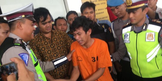 Adi Saputra Rusak Motor di Depan Polisi Karena Merasa Diperlakukan Tak Adil