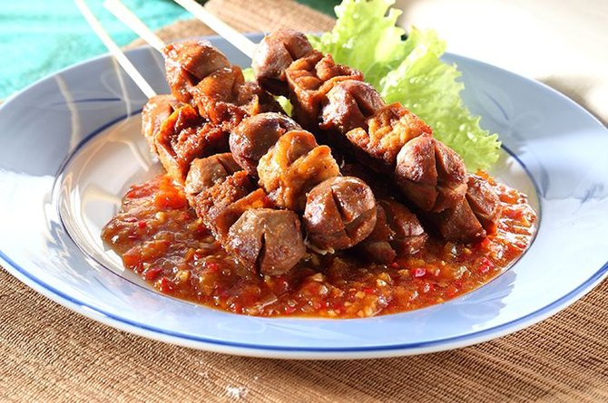 bakso bakar bumbu rujak