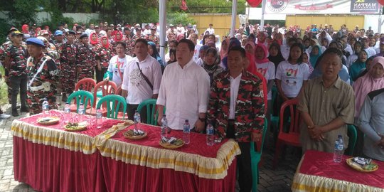Laskar Merah Putih Jakbar Beri Dukungan untuk Jokowi-Ma'ruf Amin