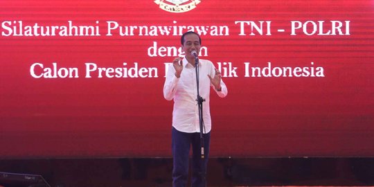 Jokowi Tegaskan Dukungan Purnawirawan Tidak Ganggu Netralitas TNI-Polri