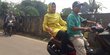 Naik Motor Tak Pakai Helm, Wali Kota Tangsel Airin Dihujani Kritik