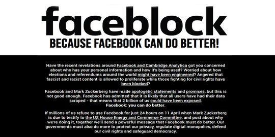 boikot facebook