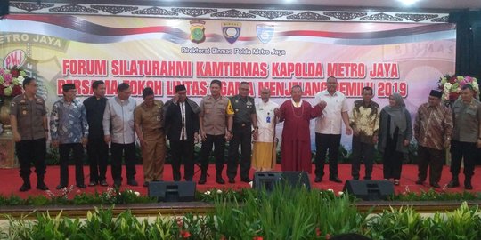 Kapolda Metro Kumpulkan Tokoh Lintas Agama Bahas Berita Hoaks