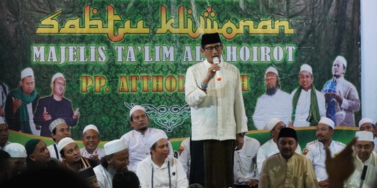 Sandiaga Ingin Santri Tak Cuma Jadi Ahli Agama, Tapi Juga Jago Dagang