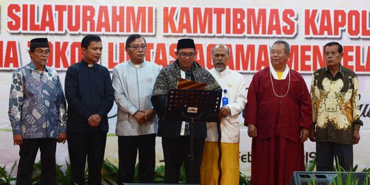 Polda Metro Jaya Gelar Silaturahmi Lintas Agama Jelang Pemilu 2019