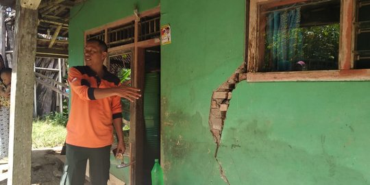 104 Rumah di Lebak Rusak Akibat Pergeseran Tanah