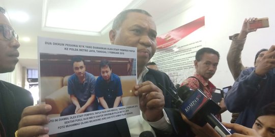 Penganiayaan Penyidik KPK, Sespri Gubernur Minta Pemeriksaan Pindah ke Papua