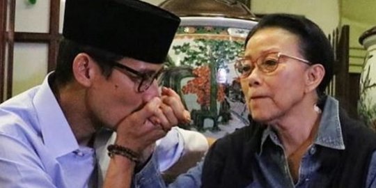 Dibela Ibunya, Sandiaga Akui Anak Mami