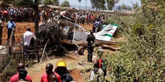 Seluruh Penumpang Tewas dalam Kecelakaan Pesawat di Kenya