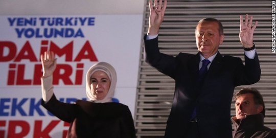 Erdogan Ibaratkan Kenaikan Harga Bahan Makanan Sama dengan Serangan Teroris