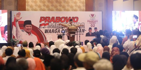 Kampanye di Grobogan, Prabowo Cerita Ikhlaskan Utang Petani