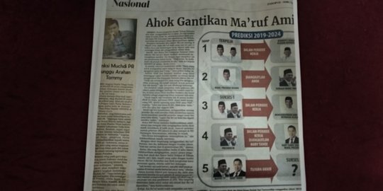 TKN Jokowi Laporkan Media yang Muat 'Ahok Gantikan Ma'ruf Amin?' ke Dewan Pers