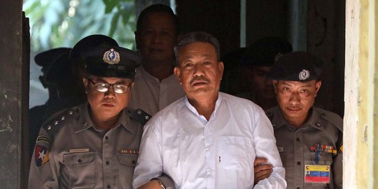 Myanmar Vonis Mati Dua Terdakwa Pembunuh Pengacara Muslim
