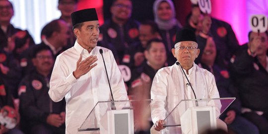 Ma'ruf Amin Yakin Materi Debat Capres Kedua Sudah Ada Dalam Kepala Jokowi