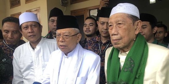 Barnus Jabar Deklarasi Dukung Jokowi, Ma'ruf Optimis Rais 70 Persen Suara