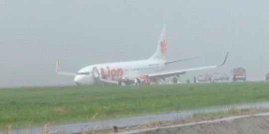 Ada Dua Bayi Dalam Pesawat Lion Air Tergelincir di Pontianak