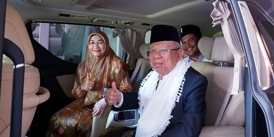 Ma'ruf Amin Klaim Dukungan Santri & Ulama Makin Kompak di Banten