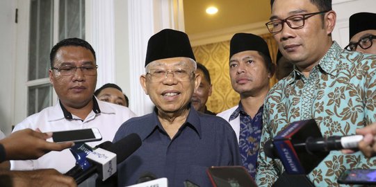 Ma'ruf Amin Optimistis Kuasai Banten di Pilpres 2019