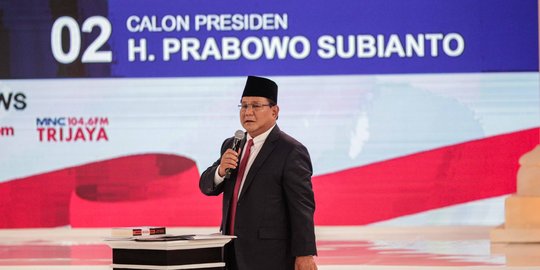 Pernyataan Pamungkas Prabowo: Kami Berpegang Pada Falsafah Keadilan