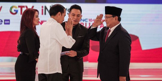 Ada Sanjungan, Kritikan dan Kekompakan dalam Debat Capres Jokowi vs Prabowo