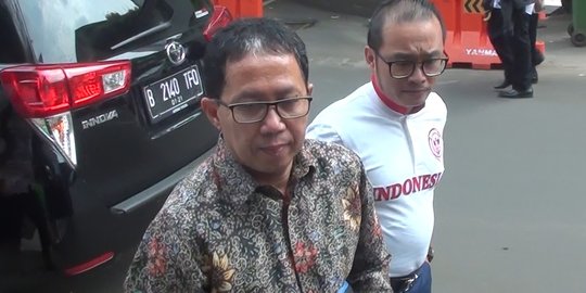 Plt Ketum PSSI Joko Driyono Hadiri Pemeriksaan Perdana Sebagai Tersangka