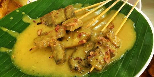 Resep Sate Padang Bumbu Kuning, Enak untuk Berbuka