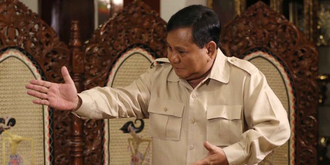 Prabowo Pakai Jurus Taichi di Debat Capres Kedua  merdeka.com