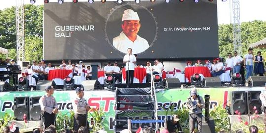 Kampanyekan Jokowi di Acara Polda Bali, Gubernur Bali Lakukan Pelanggaran Kampanye?