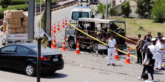 Ledakan Bom di Kairo, Dua Polisi Tewas