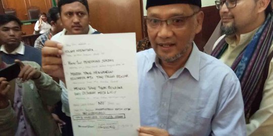 Beredar Surat soal NU yang Diduga Ditulis Ahmad Dhani, Ini Isinya