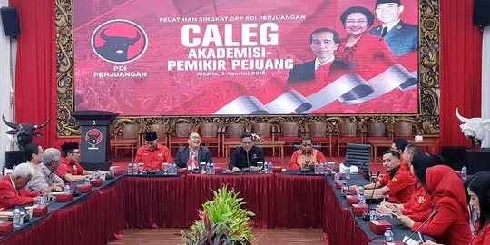 PDIP Kumpulkan Caleg dari Purnawirawan TNI-Polri