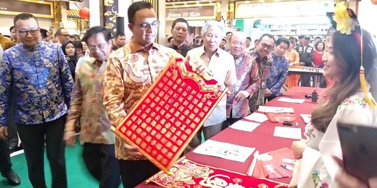 Jadi Pusat Ekonomi, Perayaan Cap Go Meh di Glodok Diminta Anies Terus Dikembangkan