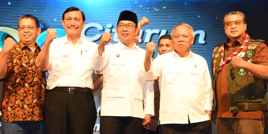 Di Depan Luhut, Ridwan Kamil Janji Percantik Citarum Kurang Dari 7 Tahun