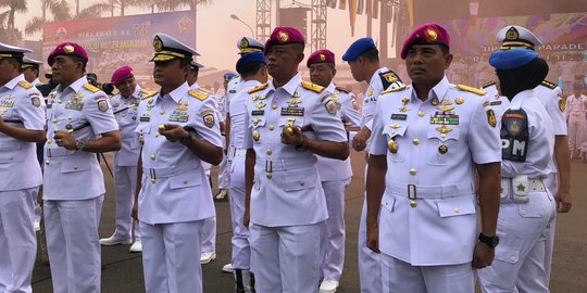 HUT ke-73 Korps Polisi Militer AL, Prajurit Diingatkan Tetap Netral di Pemilu