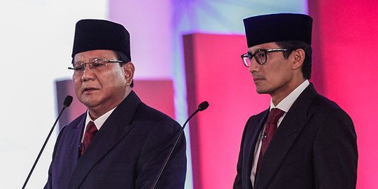 Sandiaga Usul Debat Tanpa Panelis, KPU Bilang 'Yang Buat Materi Soal Siapa'