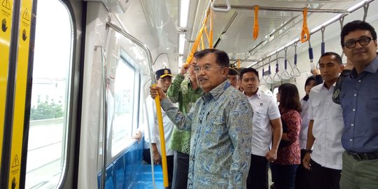 JK Sebut Indonesia Terlambat Bangun MRT, Harusnya Sejak Era 90-an