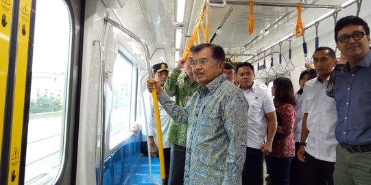 JK soal Tarif Tiket MRT: Kalau Ingin Cepat dan Nyaman Harga Disesuaikan