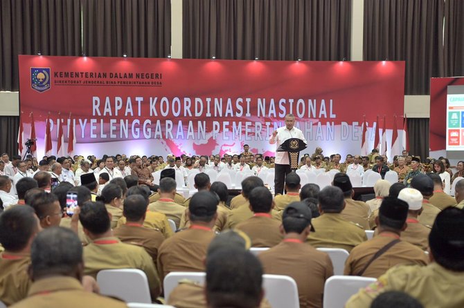 rapat koordinasi nasional penyelenggaraan pemerintahan desa tahun anggaran 2019