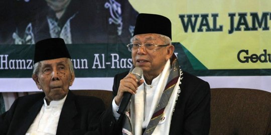 Ma'ruf: Ulama & Santri Tak Dukung Jokowi Ya Innalillahi Wainnailaihi Rojiun