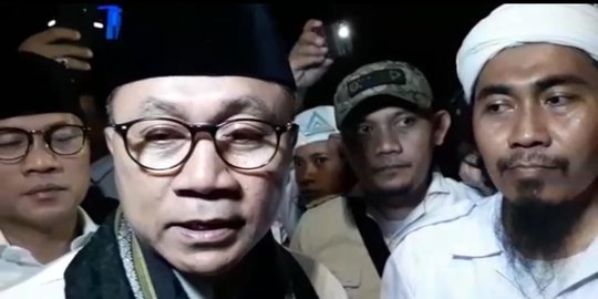 Hadiri Munajat 212, Zulkifli Hasan Harap Pemilu Aman dan Damai