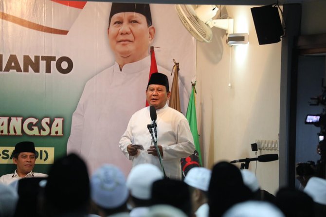 prabowo di mojokerto
